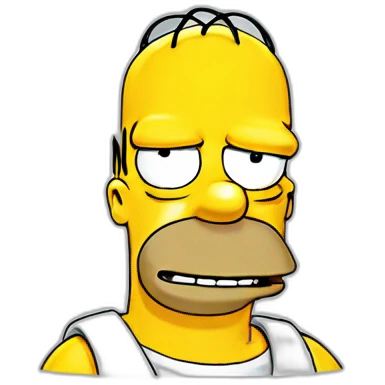 Homer simpson emoji