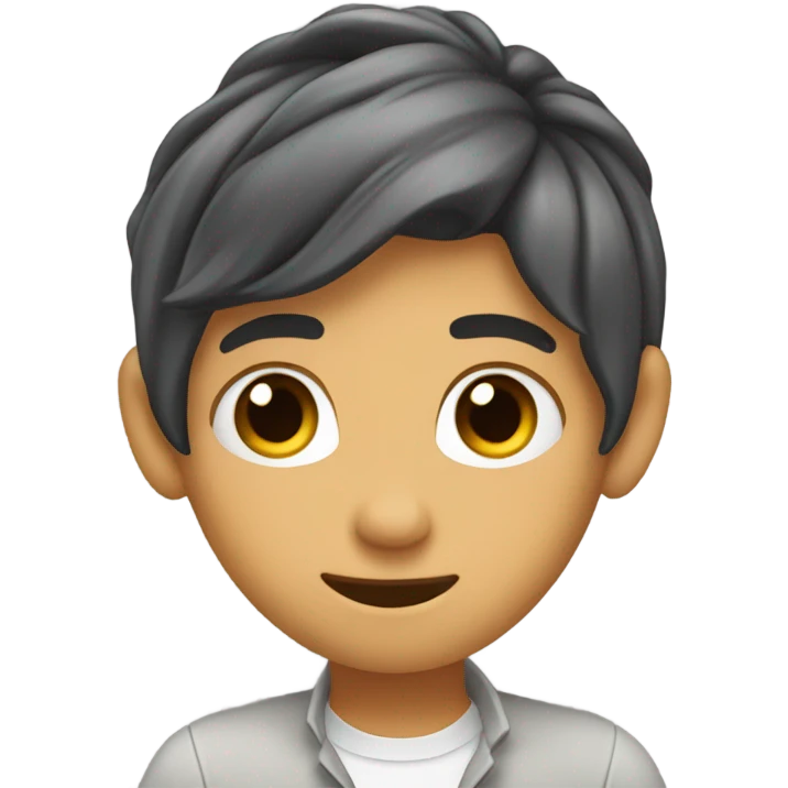 Tucking hair behind ear  emoji