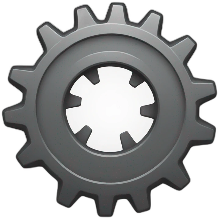 Gear emoji