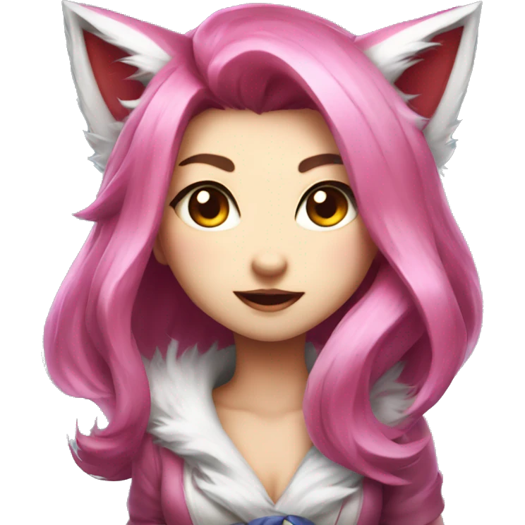 Ahri league of legends emoji