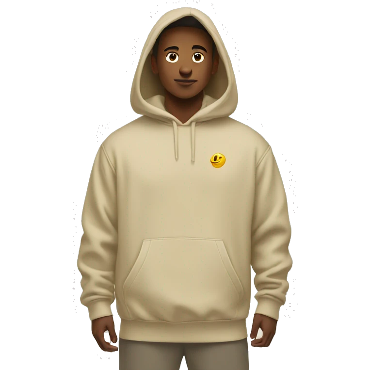 beige nike hoodie no person emoji