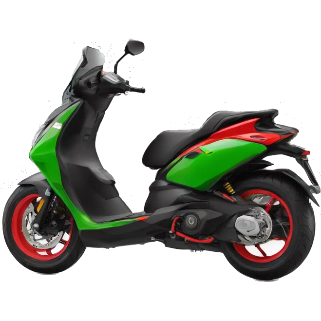 Aprilia sr 50 gt replica 2020 black red and a little bit of green emoji