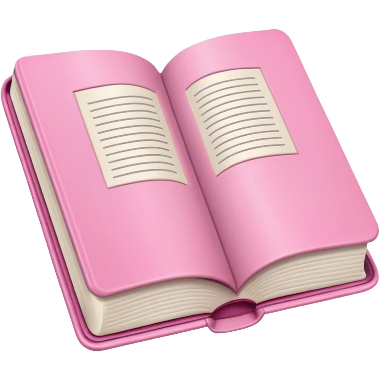 libro rosa emoji