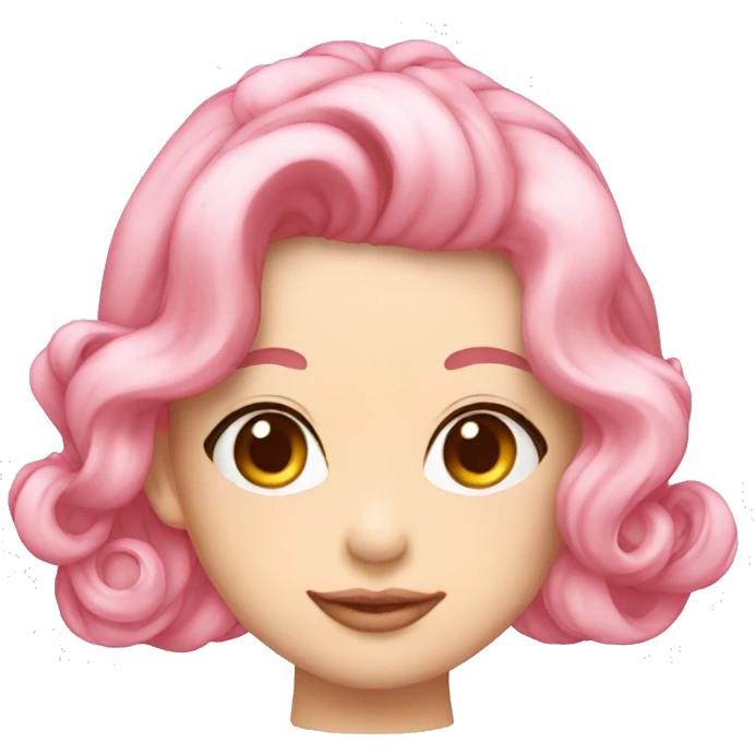 Light pink silk hair accessories  emoji