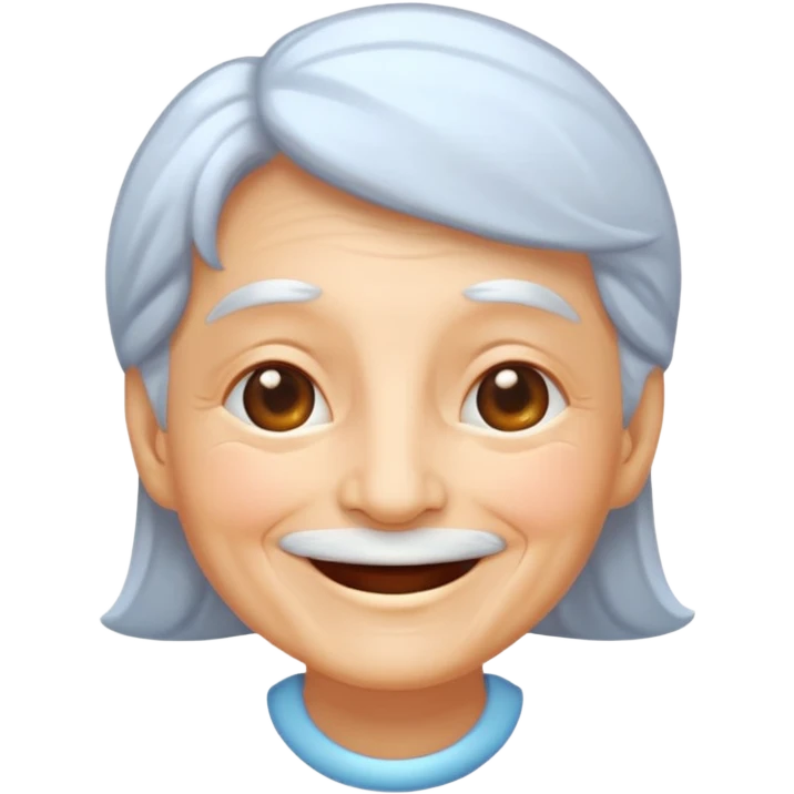 an emoji showing older people, ethereal emoji