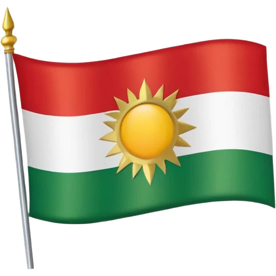 Kurdistan flag emoji