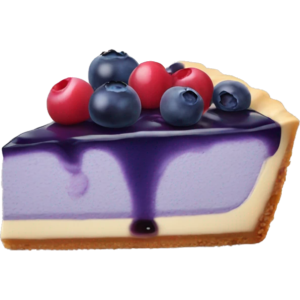 Blueberry Cheesecake  emoji