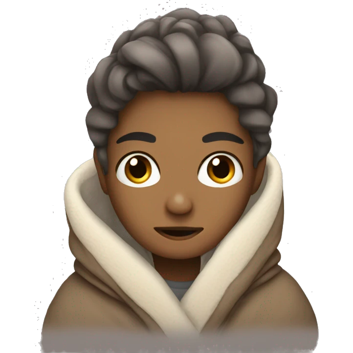 Cute blanket  emoji