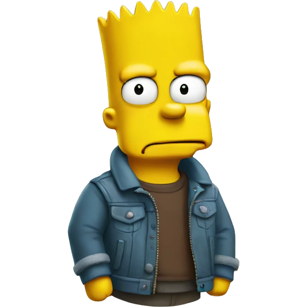 Bart simpson emoji
