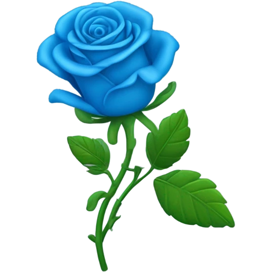 Hazme un ramo de rosas azules emoji