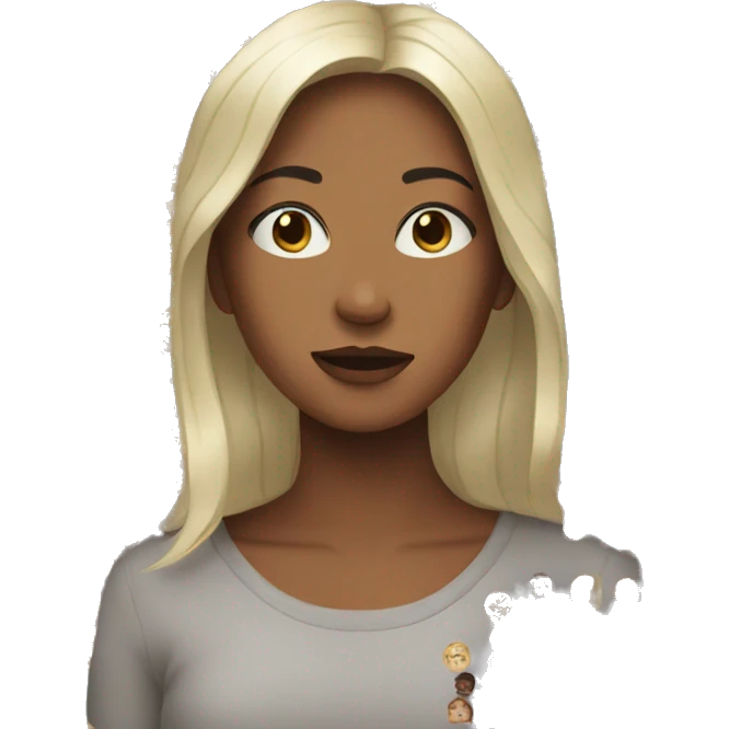 Emotional Map in women emoji