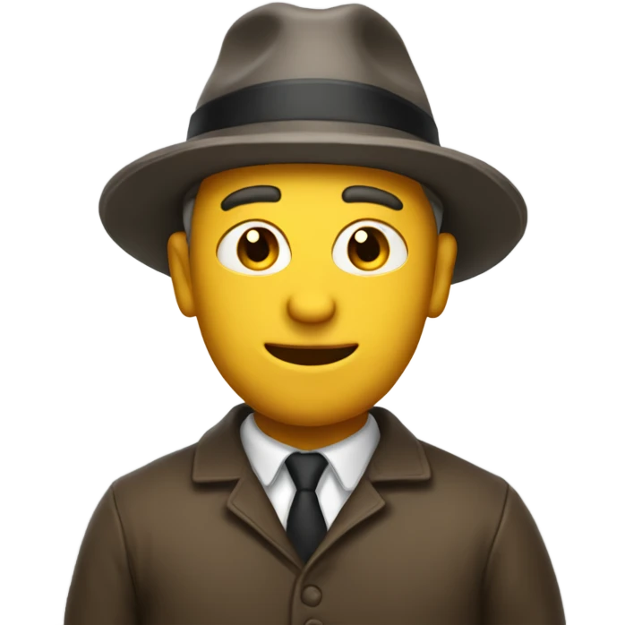 Guy with hat that says beebe  emoji