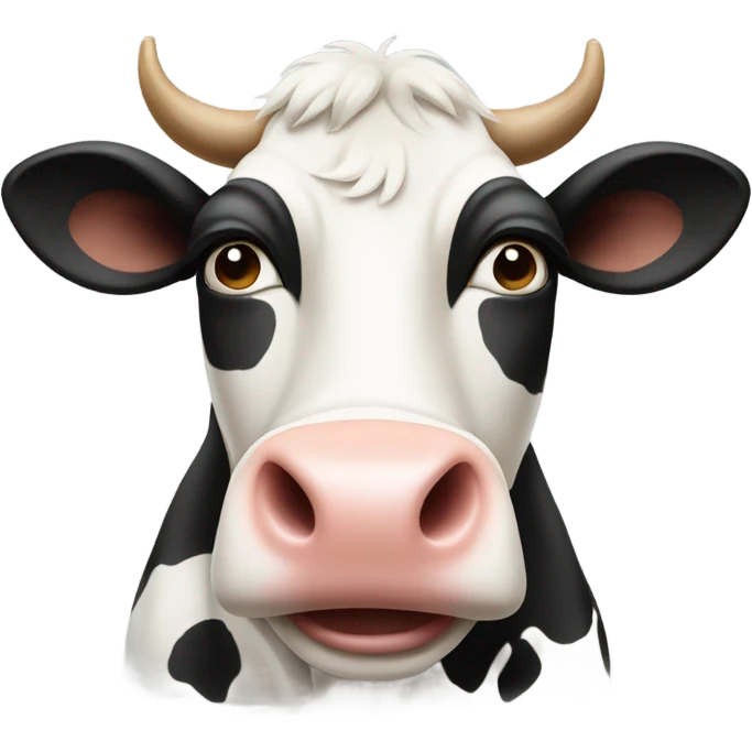 Cow saying no emoji