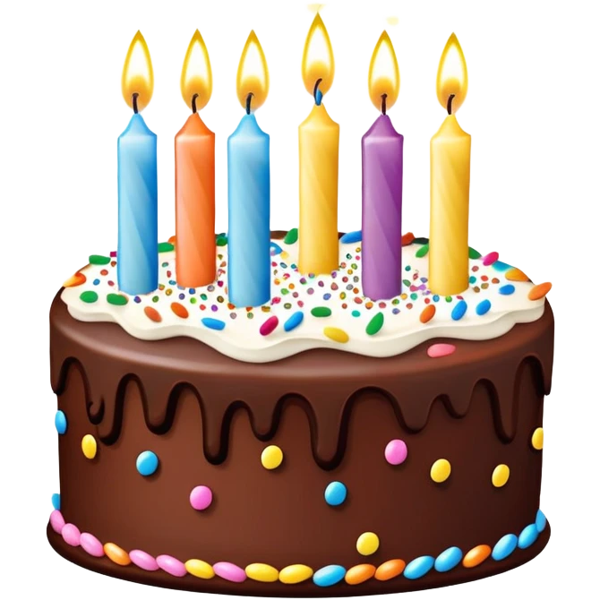Birthday cake for 27th birthday emoji