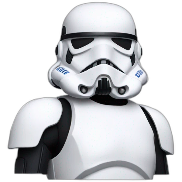 Stormtrooper body emoji