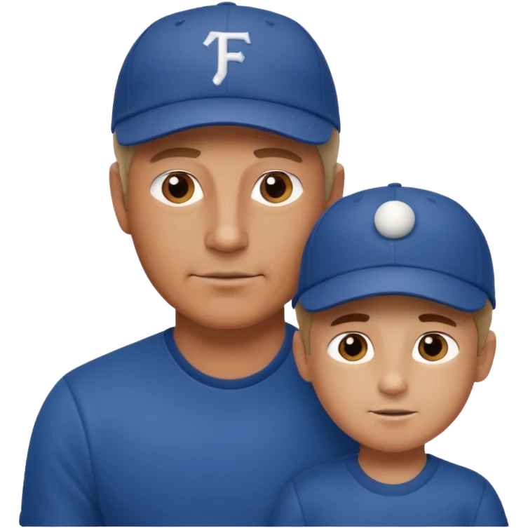 father training son emoji