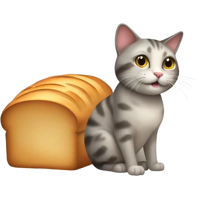 eat bread cat emoji