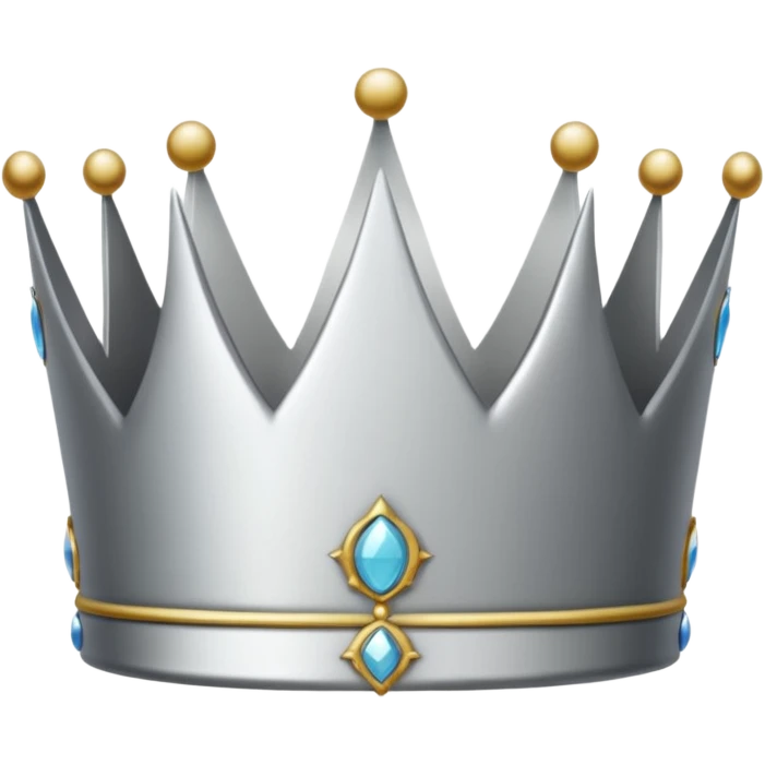 👑 this but silver emoji
