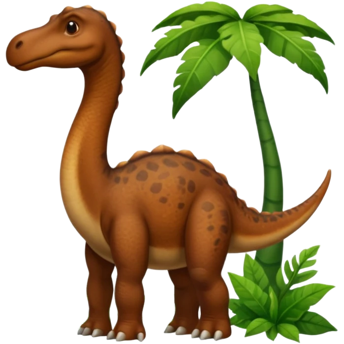 Não o sauropode  no Congo emoji