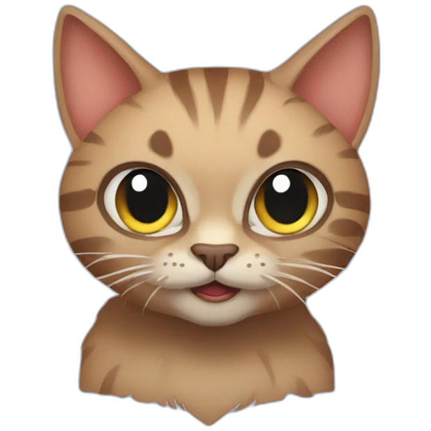Spider cat emoji