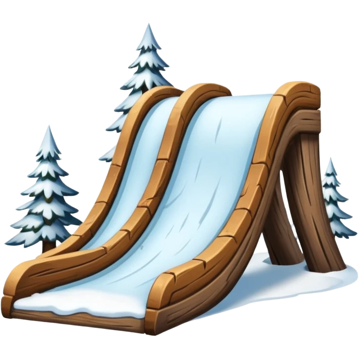 winter noel wood slide emoji