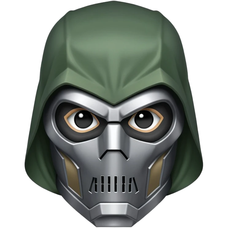 doctor doom metal mask emoji