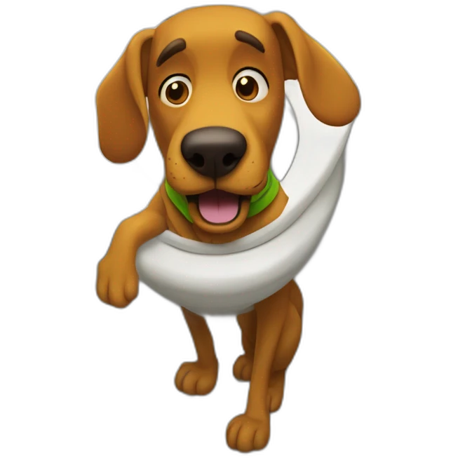 scoobydoo in the toilet emoji