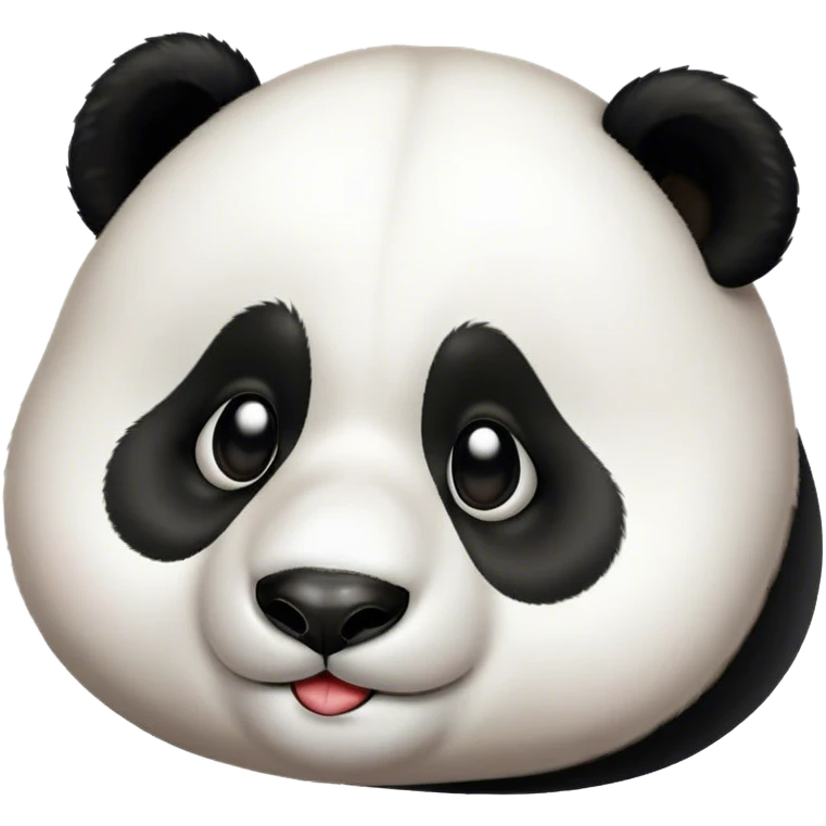 Panda kiss emoji