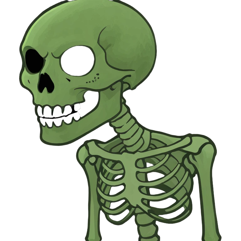 Skeleton emoji