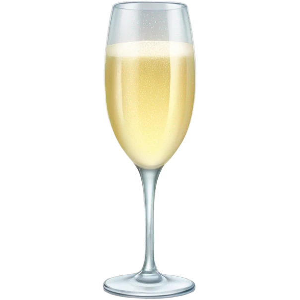 glass of prosecco emoji