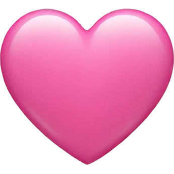 Pink heart  emoji