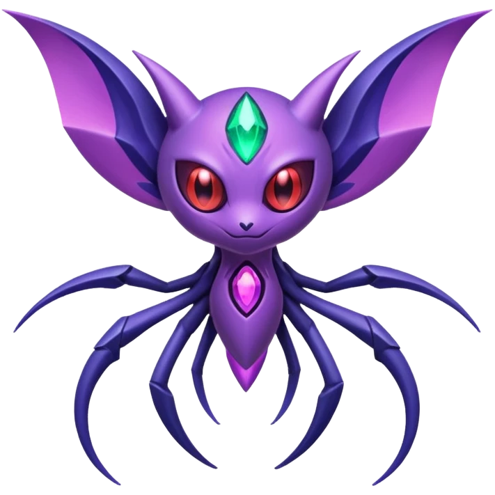 Genesect-Lunala-Sableye-Mew-fusion emoji