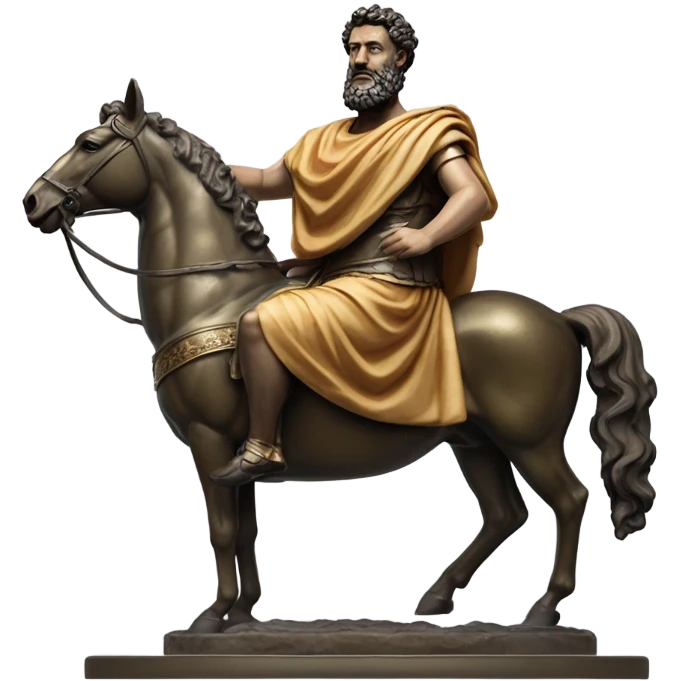 statue of Marcus Aurelius emoji