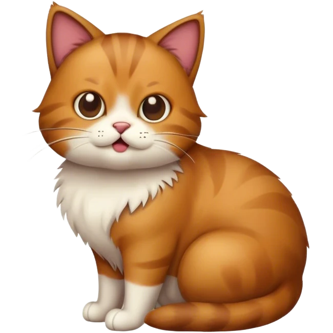 cat pooping emoji