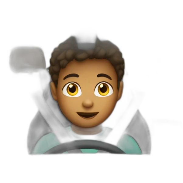 kid in car emoji