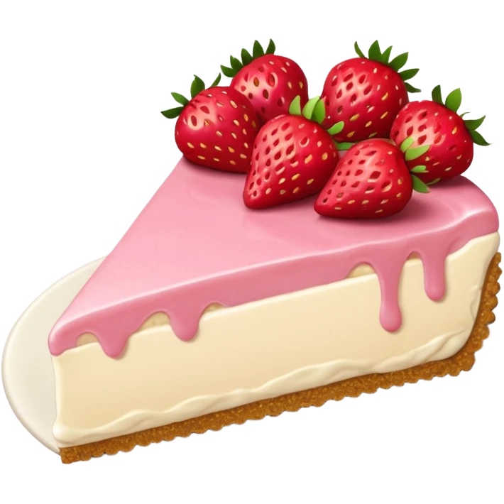 strawberry cheesecake emoji