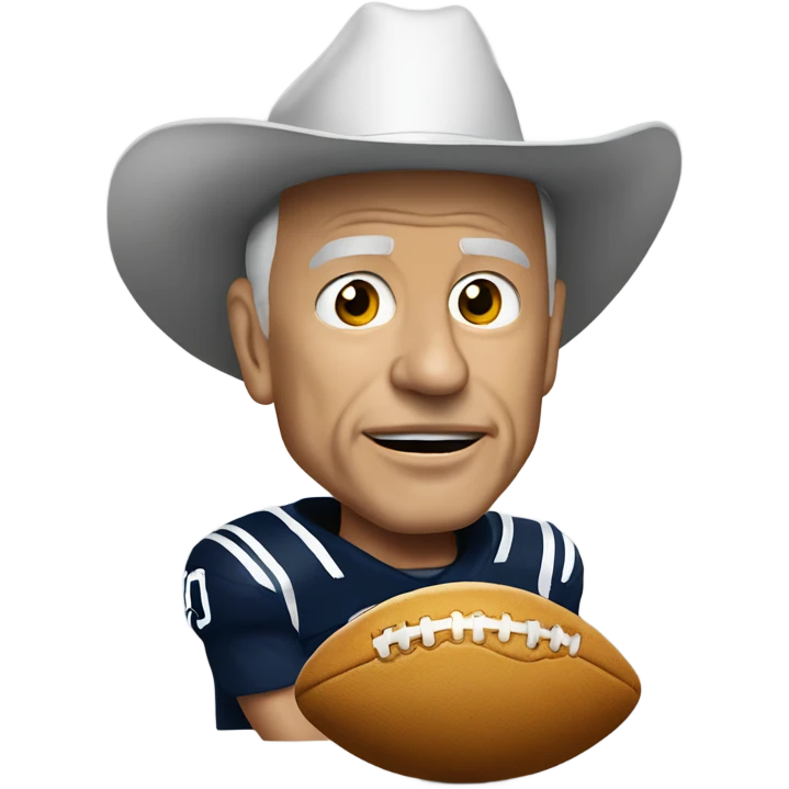 Jerry Jones eating crow emoji
