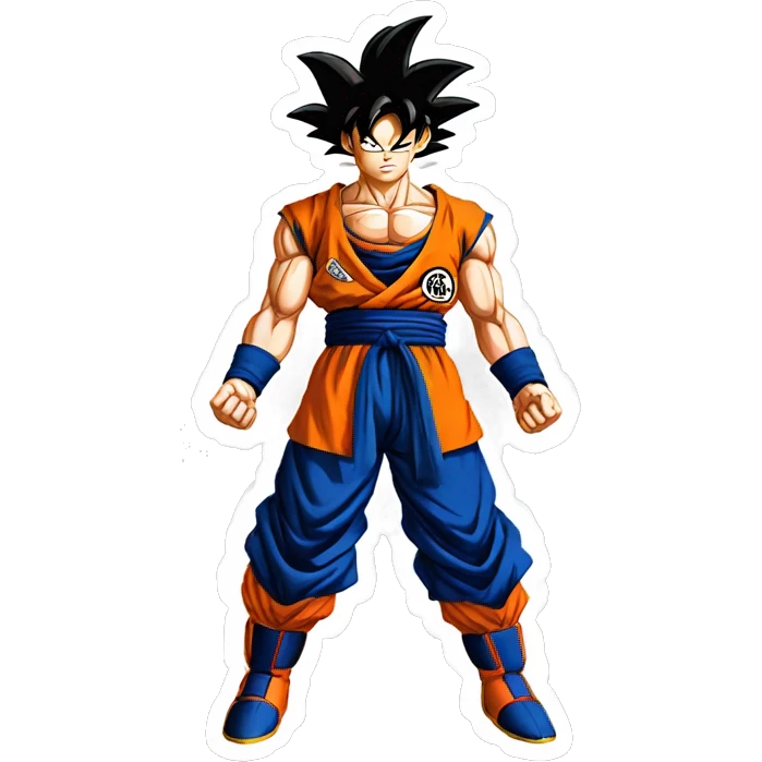 Goku doing fusion with végéta  emoji