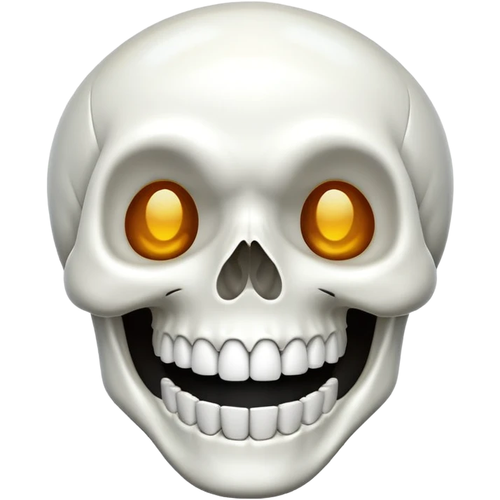 Skull laughing emoji