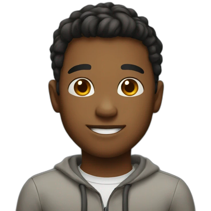 Handsome boy emoji