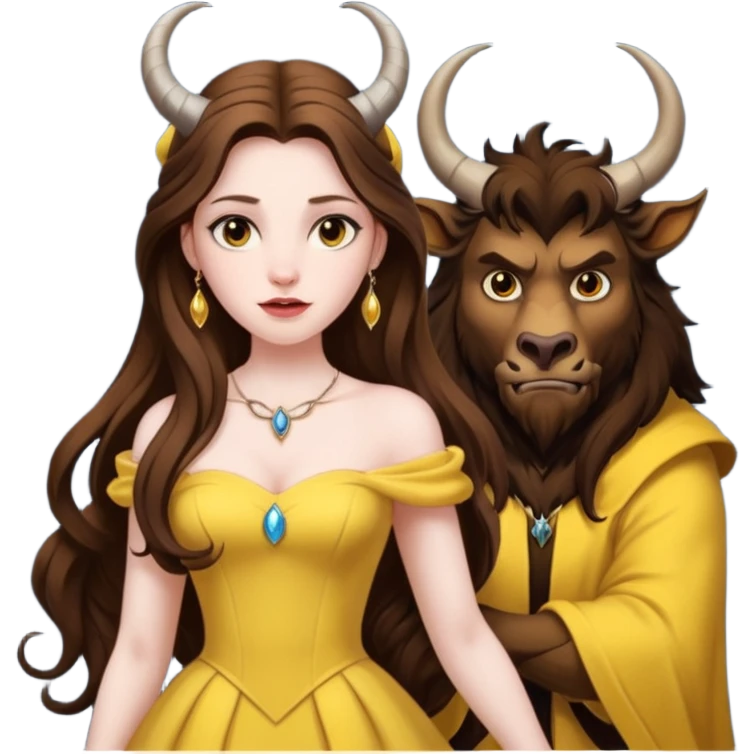 Beauty and the Beast emoji