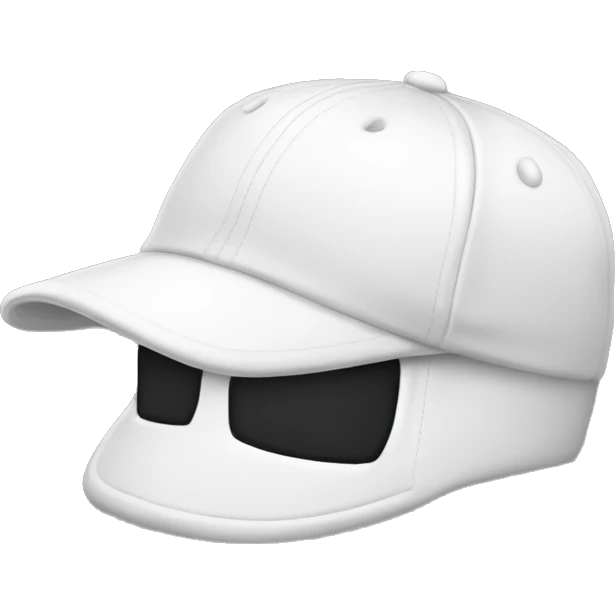 white cap no person emoji