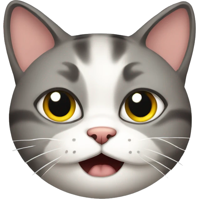 really annoyed cat emoji