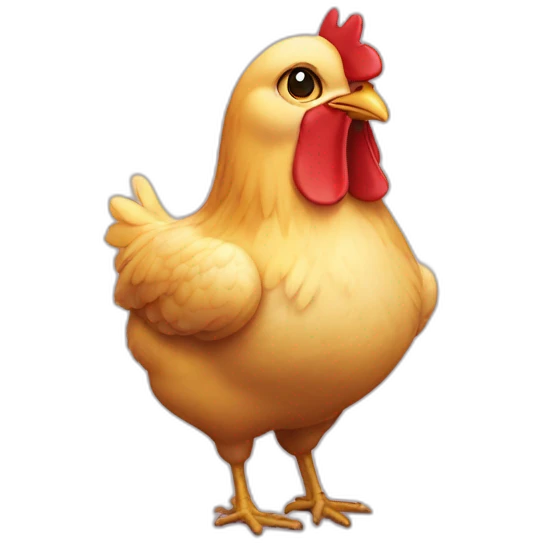 Chiken little emoji