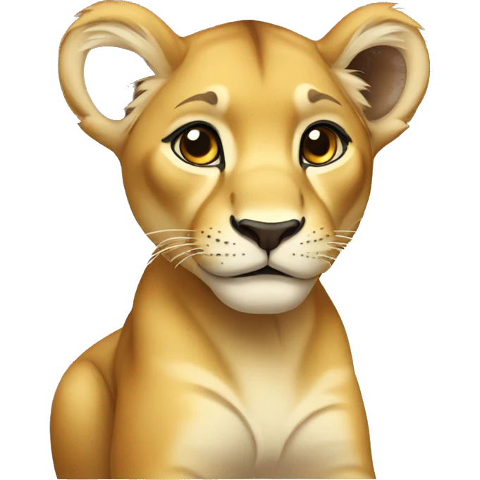 lioness cub emoji