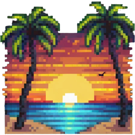 beach sunset emoji