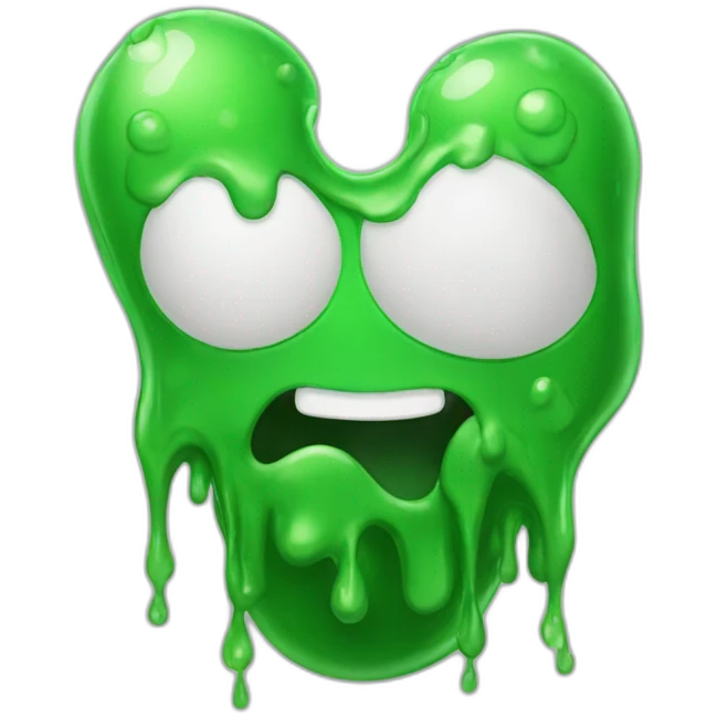 Green goo emoji