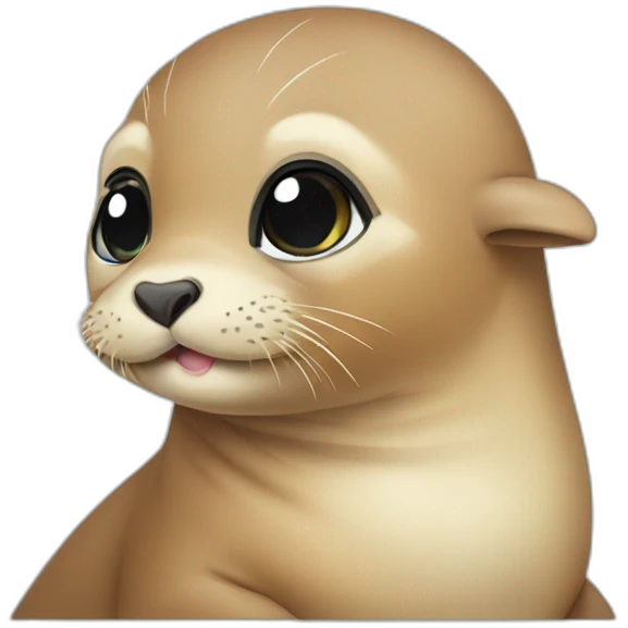 baby sea lion emoji