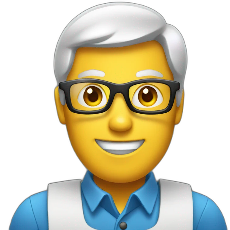 A toast with a face of a software engineer emoji