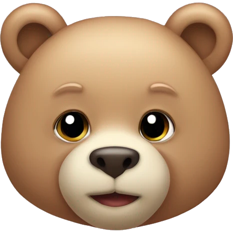Oso enamorado coquet emoji